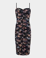 L'Agence Caprice Floral Midi Dress