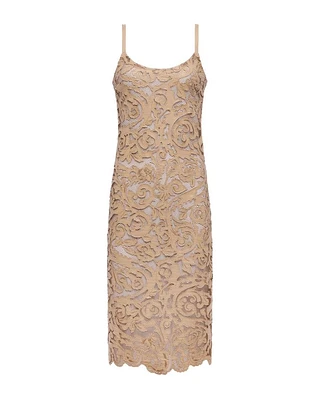 L'Agence Kazuko Laser Cut Dress