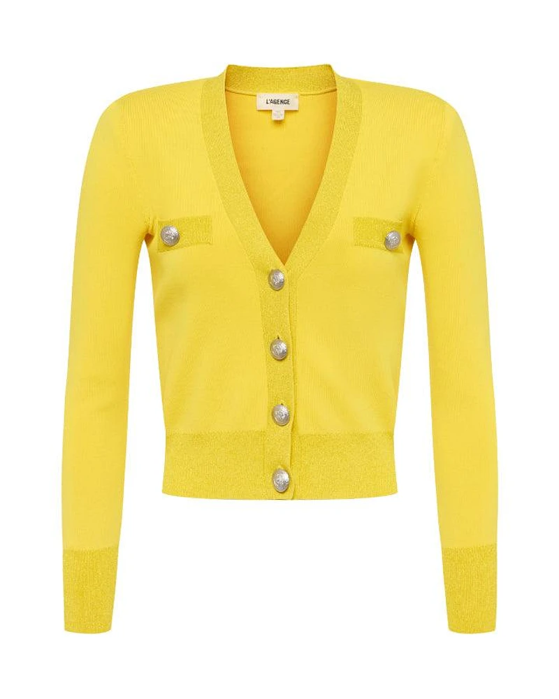 L'Agence Taya V-Neck Cardigan