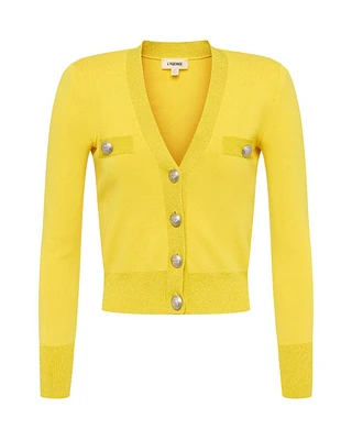 L'Agence Taya V-Neck Cardigan