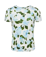 L'Agence Ressi Hydrangea Print Tee