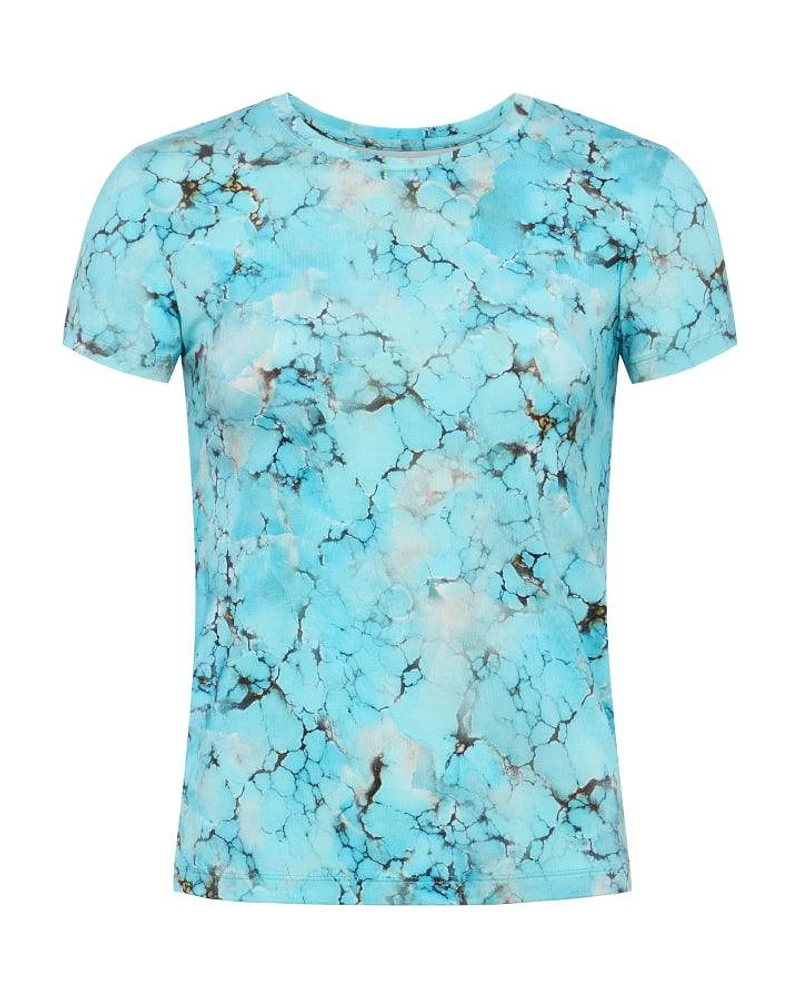 L'Agence Ressi Turquoise Stone Tee