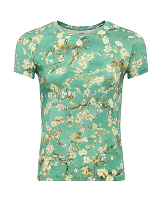 Lagence Ressi Teal Cherry Blossom Tee