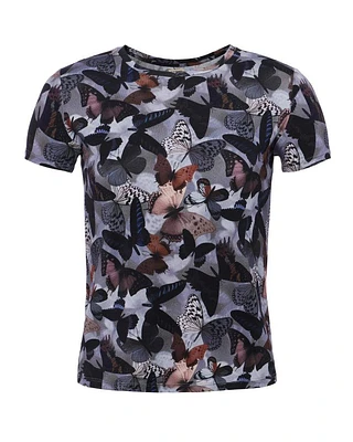 L'Agence Ressi Dark Butterfly Tee
