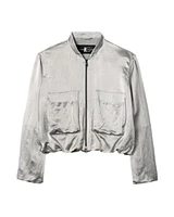 Luisa Cerano Glazed Zip Jacket