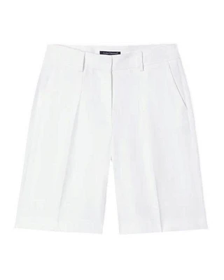 Luisa Cerano Linen Blend Bermuda Shorts