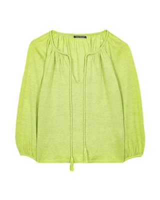 Luisa Cerano Linen Knit Sweater
