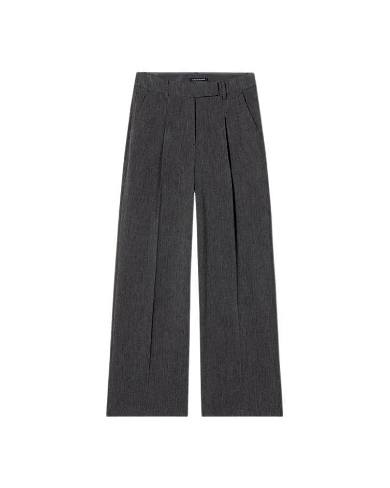 Luisa Cerano Cashmere Blend Wide Leg Pant