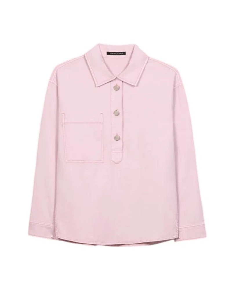 Luisa Cerano Denim Blouse
