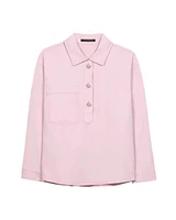 Luisa Cerano Denim Blouse