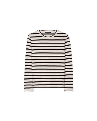 Luisa Cerano Heavy Cotton Striped Tee