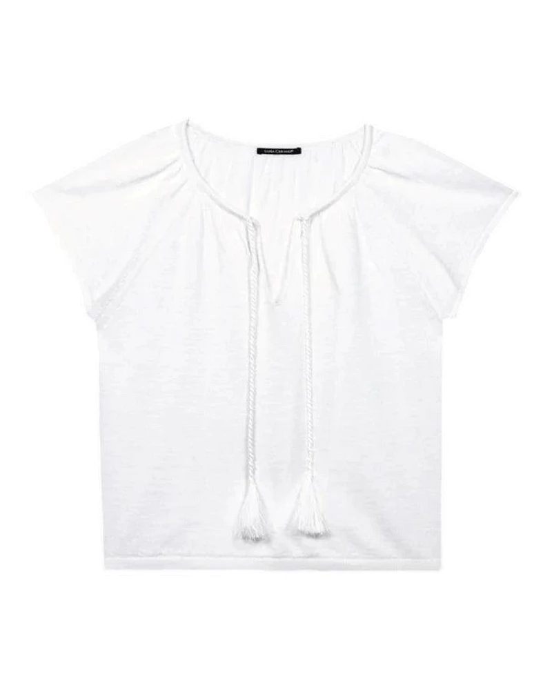 Luisa Cerano Linen Tunic Sweater