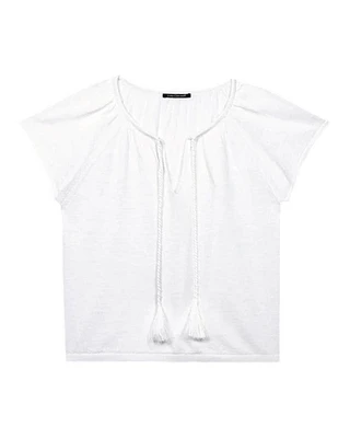 Luisa Cerano Linen Tunic Sweater