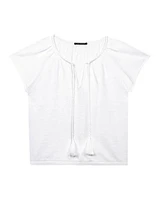 Luisa Cerano Linen Tunic Sweater