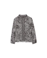 Luisa Cerano Paisley Print Tunic Blouse