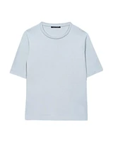 Luisa Cerano Sky Blue Crew Neck Tee
