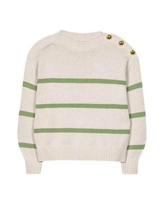 Luisa Cerano Sweater With Stripes