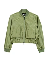Luisa Cerano Taffeta Bomber Jacket