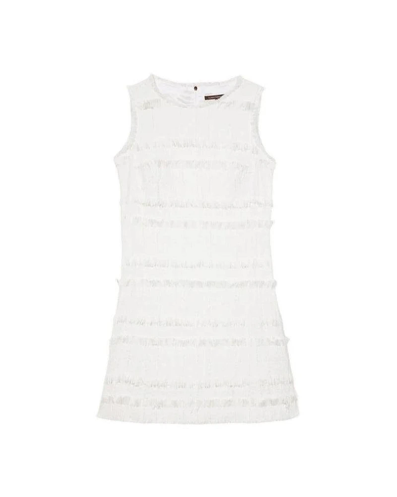 Luisa Cerano Tweed Shift Dress