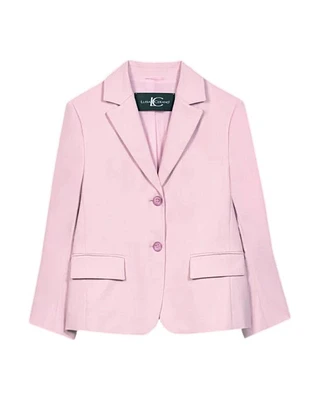 Luisa Cerano Twill Two Button Blazer