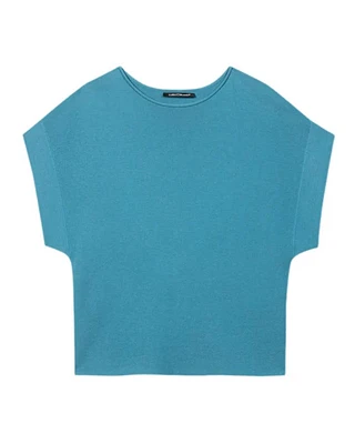 Luisa Cerano Wide Short Sleeve Sweater