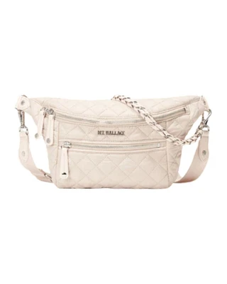 MZ Wallace Crosby Sling Bag Small Mushroom