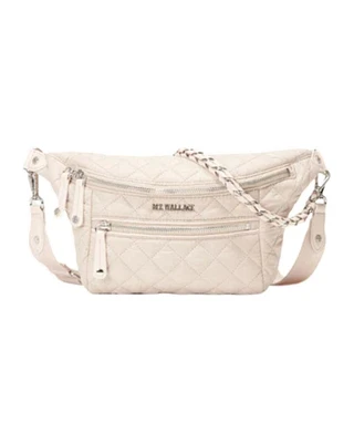 MZ Wallace Crosby Sling Bag Small Mushroom