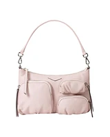 MZ Wallace Blush Chelsea Petite Shoulder Bag