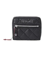 MZ Wallace Black Crosby Small Wallet