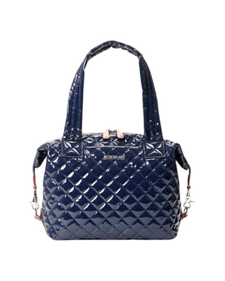 MZ Wallace Blue Lacquer Med Sutton Deluxe Bag
