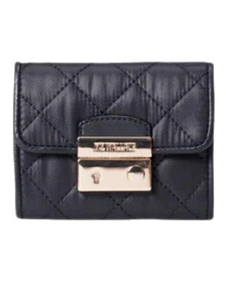 MZ Wallace Black Small Crosby Lock Wallet