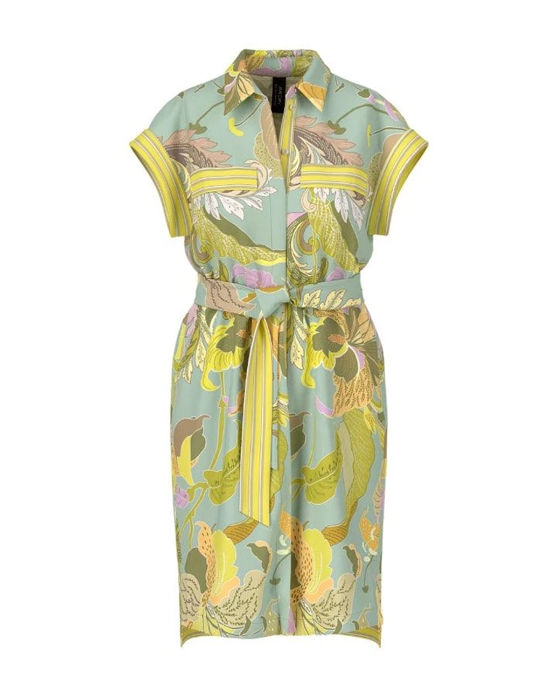 Marc Cain Print Cap Sleeve Shirt Dress