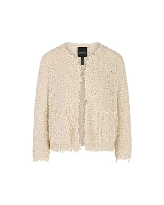 Marc Cain Boucle Fringe Cardigan