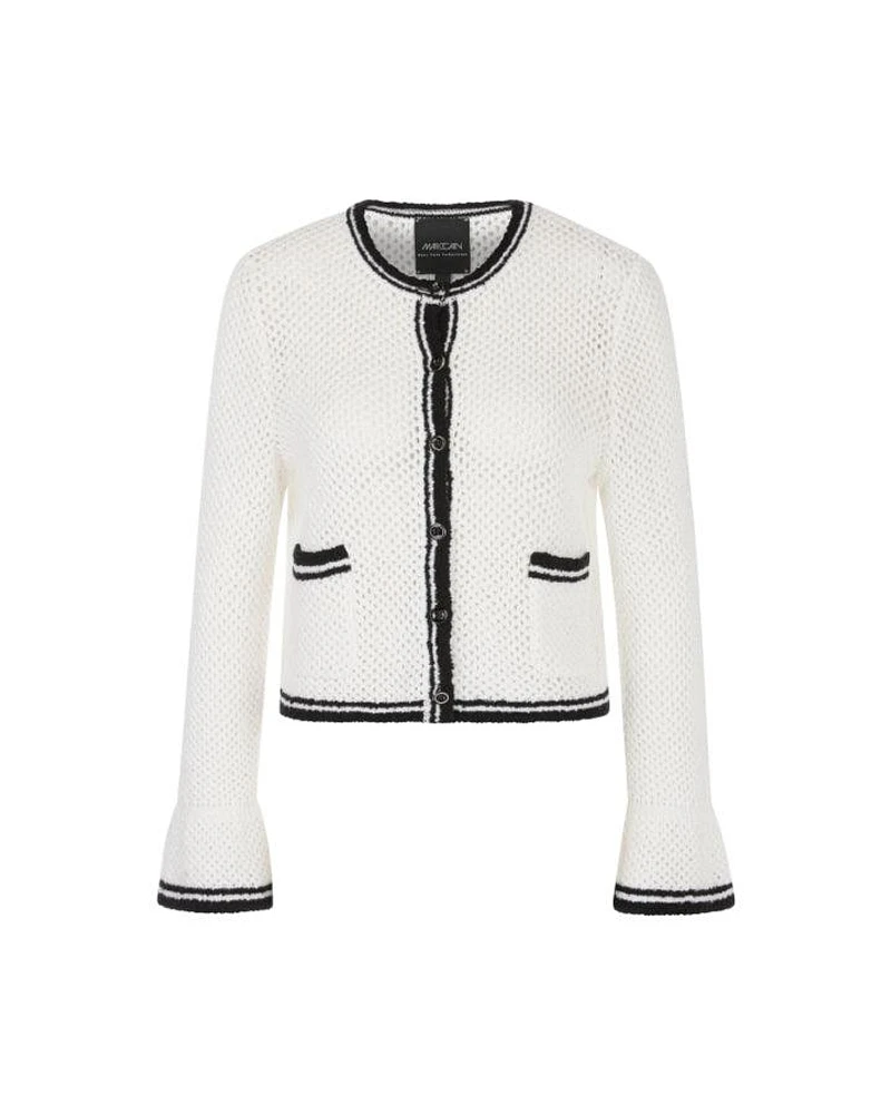 Marc Cain Airy Lace Pattern Knit Cardigan