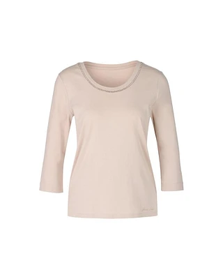 Marc Cain Rhinestone Trim Tee