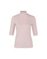 Marc Cain Funnel Neck Half Sleeve Tee