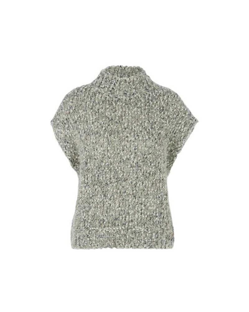 Marc Cain Mohair Blend Cap Sleeve Sweater