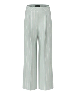 Marc Cain Wichita Pinstripe Pleat Pants