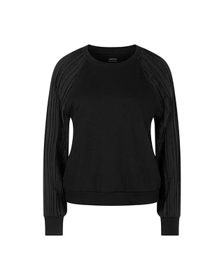 Marc Cain Pleated Sleeve Top