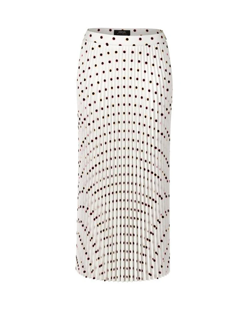 Marc Cain Polka Dot Pleated Skirt