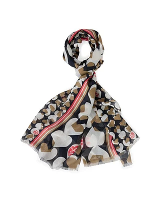 Marc Cain Heart Print Scarf