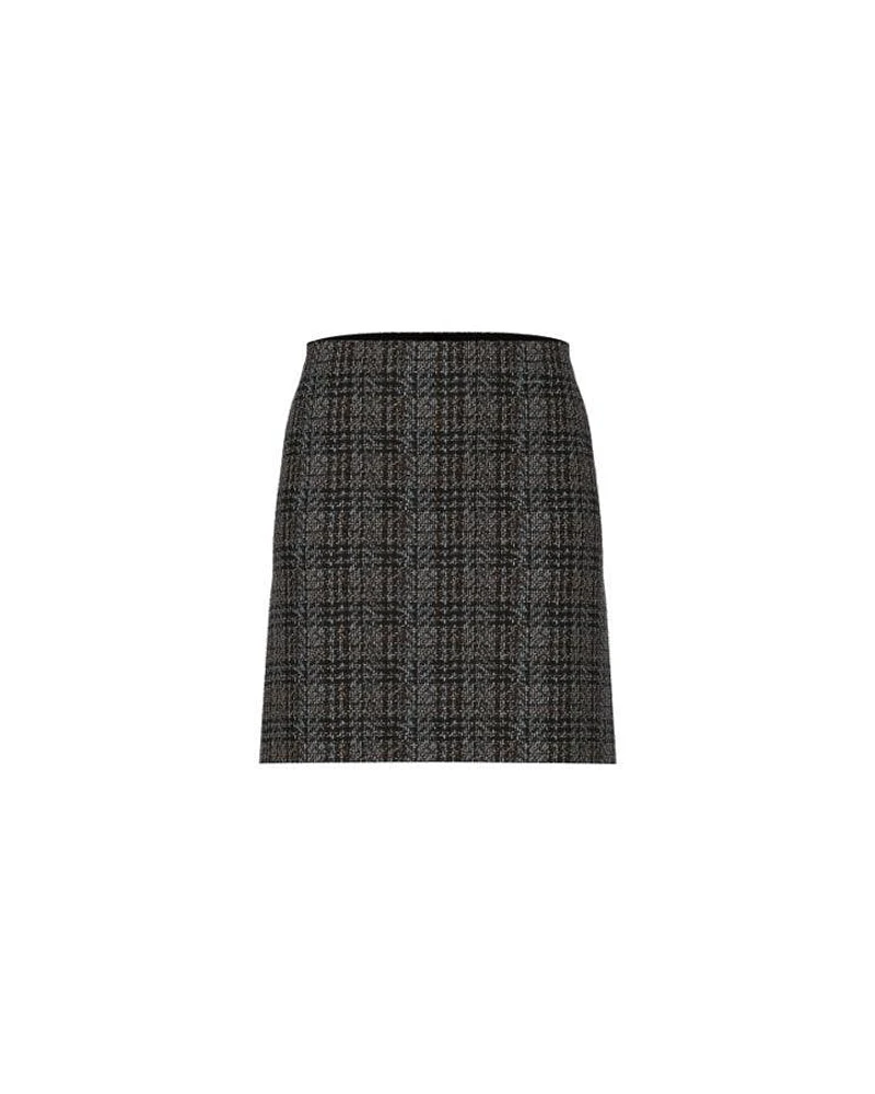 Marc Cain Shadow Check Mini Skirt