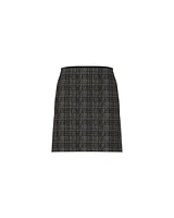 Marc Cain Shadow Check Mini Skirt