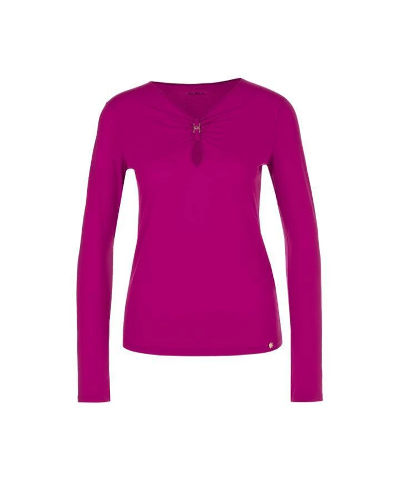 Marc Cain Second Skin Gathered Top