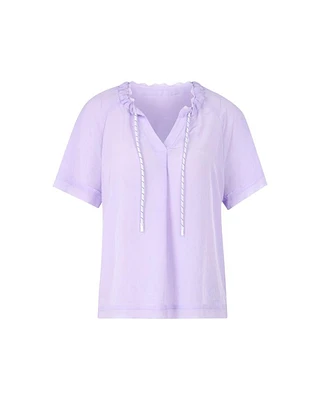 Marc Cain Drawstring Neck Tee