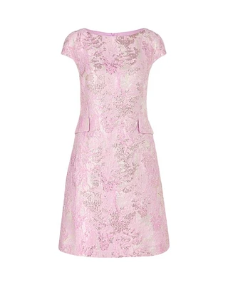 Marc Cain Short Brocade Sheath Dress