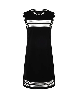 Marc Cain Stripe Detail Sleeveless Dress