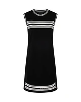 Marc Cain Stripe Detail Sleeveless Dress