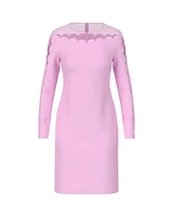 Marc Cain Transparent Opaque Sheath Dress