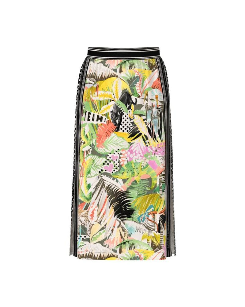 Marc Cain Tropical Jungle Midi Skirt
